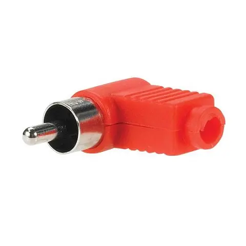 1274-0383 - Rca Plug Ra Sol Plastic Red  (2 Pcs/Pkg) 1