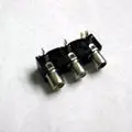 Gab-687-1 - Rca Jack Pcra 3Pos Sol Plastic Black Tin 1