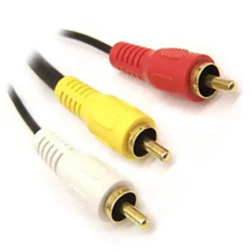 Ca1066-25 - Rca Cable Assy M/Mx3 25Ft Gold 1