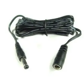 327 - Dc Power Cable Assy 2.1Mm Pl To Jk 5Ft 1