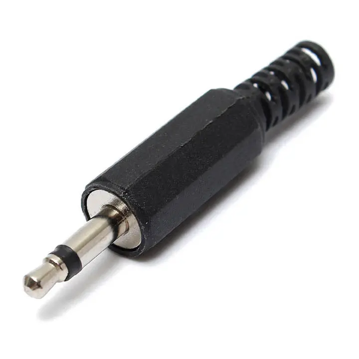 Ca110 - Audio Pl 3.5 Mono Plast Blk Sr  (2 Pcs/Pkg) 1