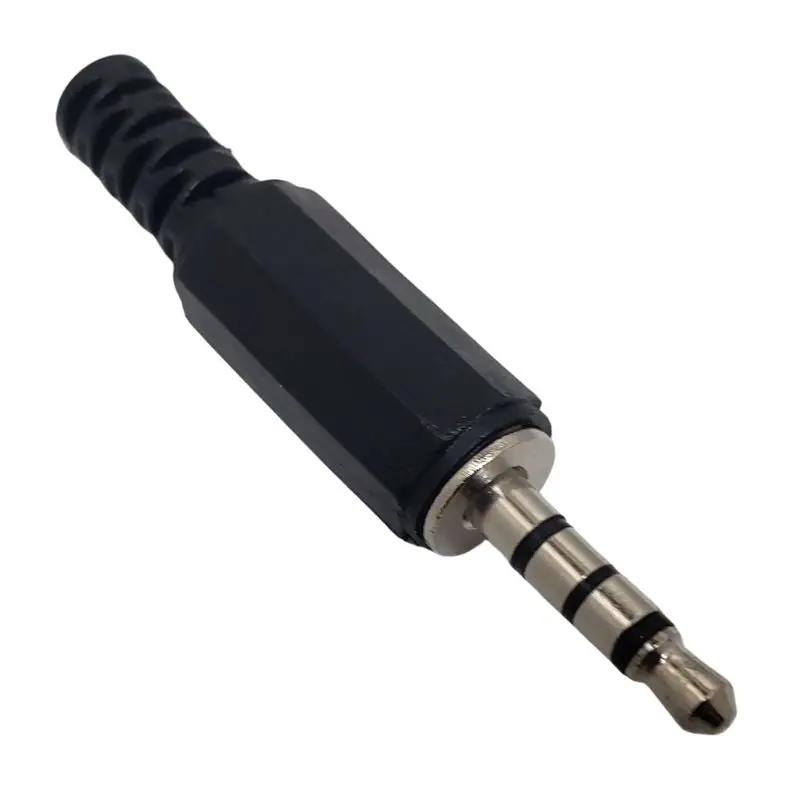 Pluph-000400 - Audio Pl 3.5 Stereo 4C Il Plast Sr Blk 1