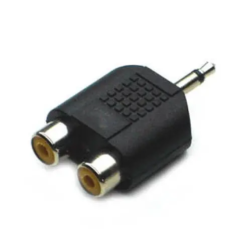 274-889 - Audio Adapt 3.5Monopl-Rcajkx2 Gold 1
