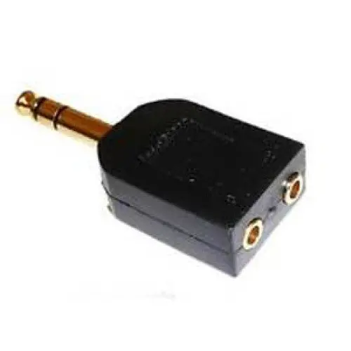 274-895 - Audio Adapt 6.3Sterpl-3.5Stero Jkx2 Gold 1