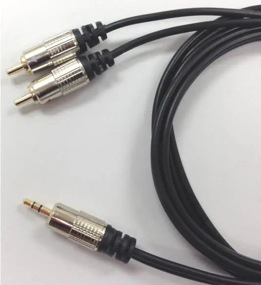 Ca1075m-12 - Audio Cable 3.5 Stereo Pl-Rcapx2 2 Rca Plug 12Ft 1