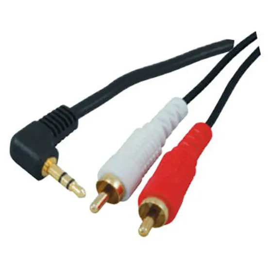 Ca1075a-06 - Audio Cable 3.5 Stereo Pl Ra Rca Rcaplx2 6Ft Gold 1