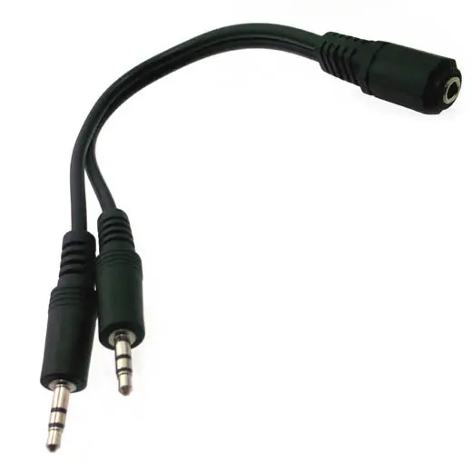 3.5F23.5M - Audio Cable 3.5Sterplx2-Sterjk 1