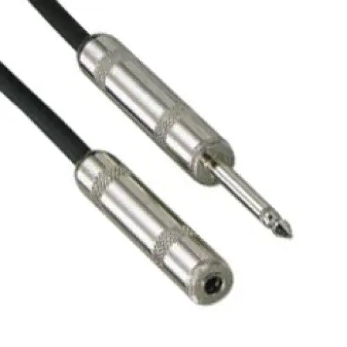 Ca1023-18 - Audio Cable 6.3Mon Pl-Jk 18Ft Me Metal Tin Sr 1
