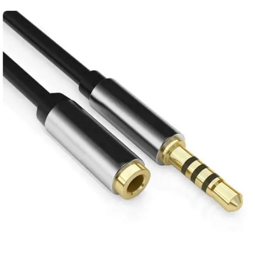 Gay-8113 - Audio Video Cable 3.5Mm 4Cpl/Jk Extension 10Ft Black 1