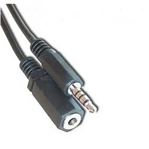 44-462 - Audio Video Cable 3.5Mm 4Cpl/Jk 12Ft Black 1