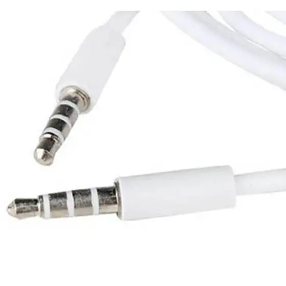 02773 - Audio Video Cable 3.5Mm 4Cpl/Pl 12Ft White 1