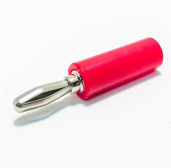 274-0043 - Banana Plug Through Hole Std Red Insulated (5 Pcs/Pkg) 1