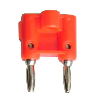 2362 - Banana Plug/Jack Dbl Std Red 1