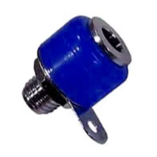 Ac1032blue - Banana Jack Chmt Std Blue Tab Plastic (2 Pcs/Pkg) 1