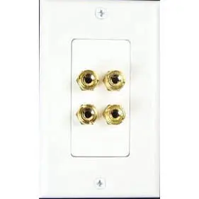 Phwp2 - Wall Plate Binding Post 4Pos 1