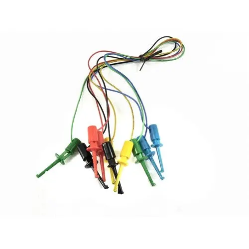 500 - Ic Test Lead Set 16In 5 Colours Grabber Seizer Probes (5 Pcs/Pkg) 1