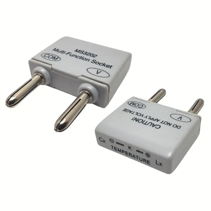 Ms3202 - Banana Plug To K-Type Thermocouple/Lx/Cx Adapter Gry 1