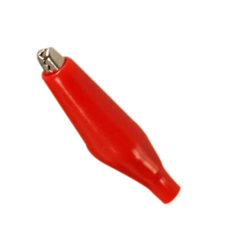 Instr-000002 - Alligator Clip W/Boot Red Small 1