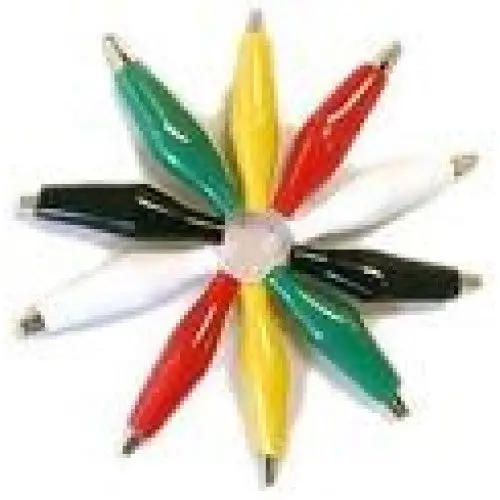 33-409-10 - Alligator Clip Multi Colour 1Pcs/Set 1