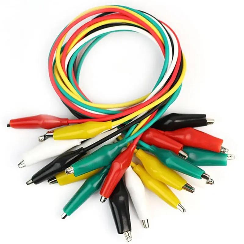 Qk-3020A - Alligator Jumper Lead Set 20In 10 Leads/Set 1