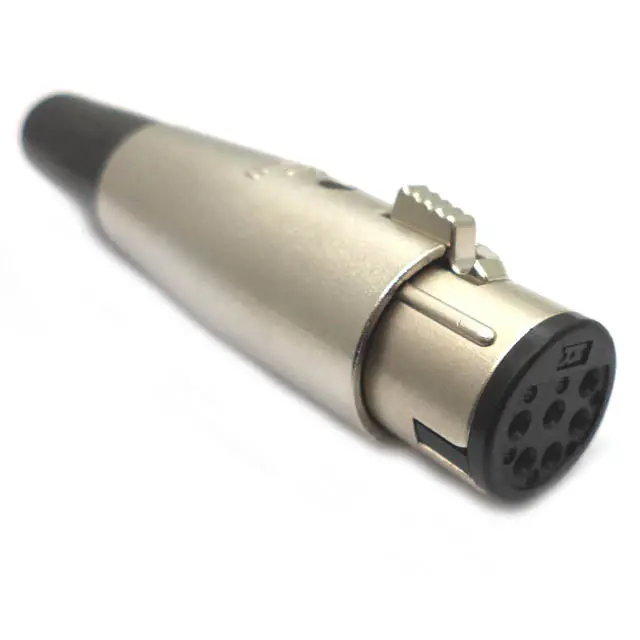 Gbsa-1652 - Xlr 6Jk Inline Tin Sol Lock Meta Metal 1