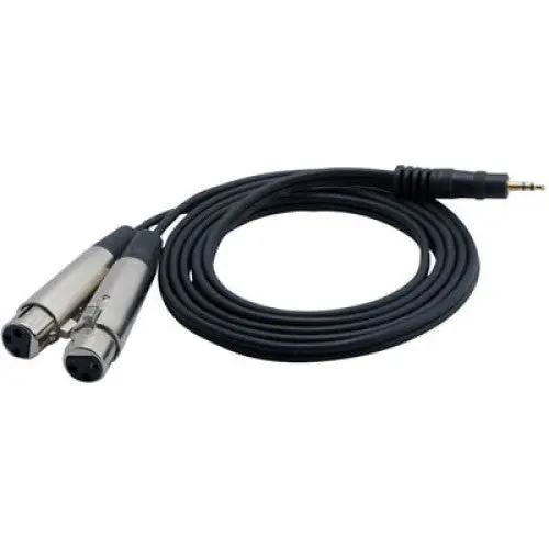 44-185 - Xlr Cable 2X3jk-3.5Mm Stereo Pl 6Ft 1