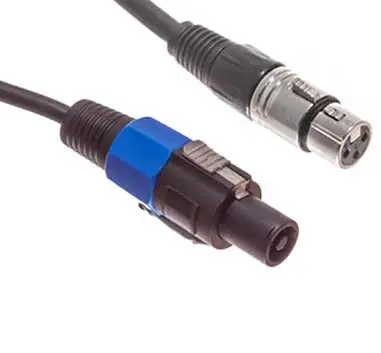 Ca1055g-25 - Speakon Cable Plug-Xlr 3Jk 25Ft 1