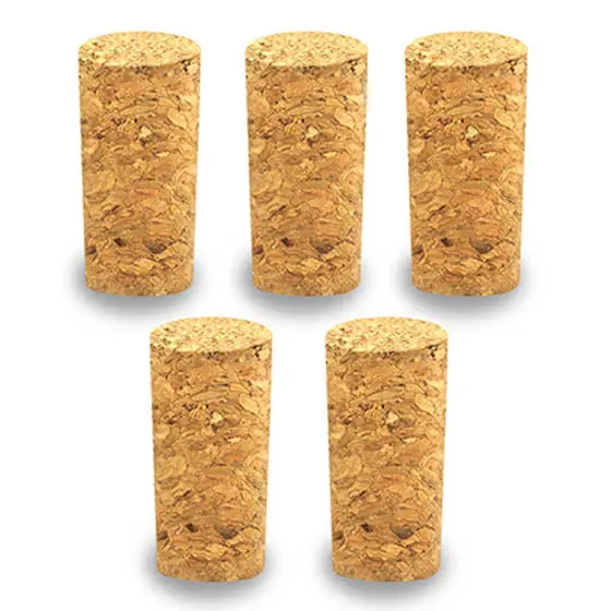 Gc034e - Cork Stopper Tapered 19X19x50mm  (5 Pcs/Pkg) 1