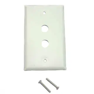 500-282 - Wall Plate Bnc 2Pos Metal 1