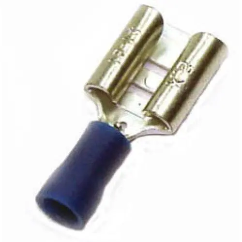 160249-2006 - Quick Conn Fem Blu 0.375In 16-14 Awg 9.5X1.2Mm (6 Pcs/Pkg) 1
