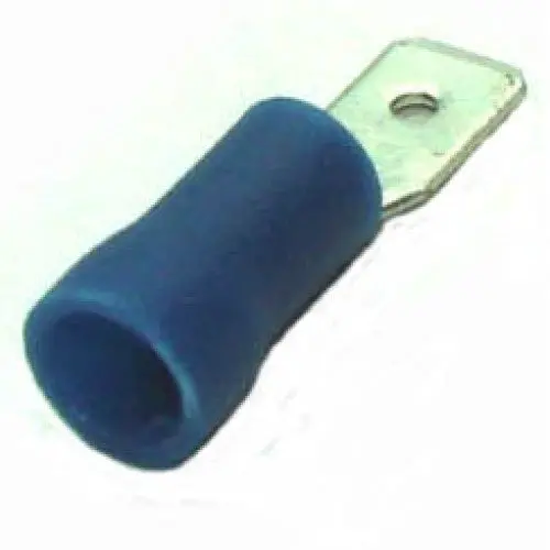 C14-143M - Quick Conn Male Blu 0.250In 16-14Awg 6.35X0.8Mm (100 Pcs/Pkg) 1
