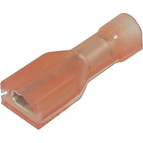 2-520273-2 - Quick Conn Fem Red 0.110In 22-18 Awg 2.8X0.8Mm Fully Insulated (10 Pcs/Pkg) 1