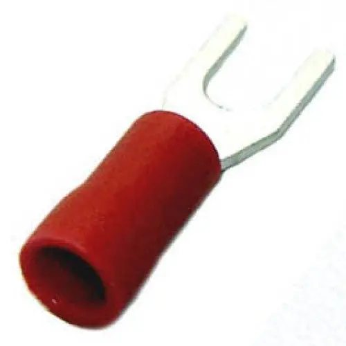 160124-1000 - Spade Term Red #6 22-18Awg Id-3.7Mm Width-6.4Mm (1000 Pcs/Pkg) 1