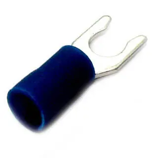 B-227-10X - Spade Lock Blu #10 16-14Awg Id-5Mm Width-9.4Mm 1
