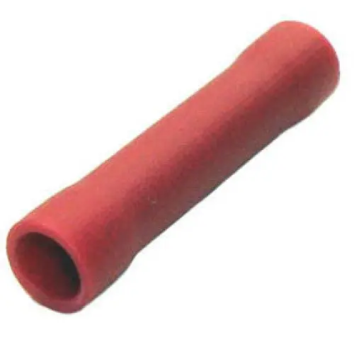 21-121 - Butt Conn Red 22-16Awg  (100 Pcs/Pkg) 1