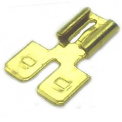 10-291 - Quick Adapt Unins 1F-2M 0.250In Gold 6.35Mm (100 Pcs/Pkg) 1