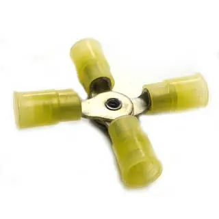 761287 - 4-Way Conn Yel 12-10Awg 1