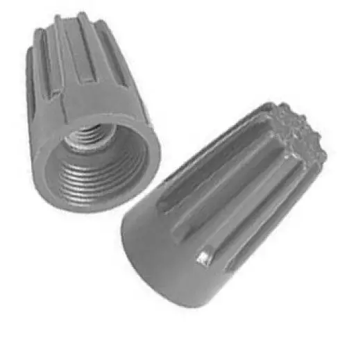 169116-100 - Wire Nut 24-16Awg Gry  (100 Pcs/Pkg) 1