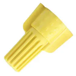 10-084 - Wire Nut Wing 22-10Awg Yellow  (100 Pcs/Pkg) 1