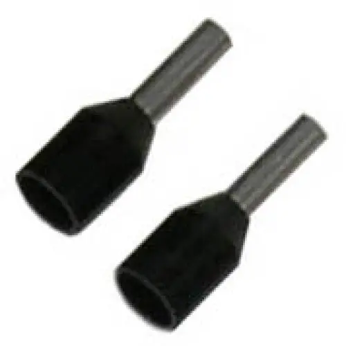 Fer-16-8D - Ferrule 16Awg 8Mm Stem Black  (500 Pcs/Pkg) 1