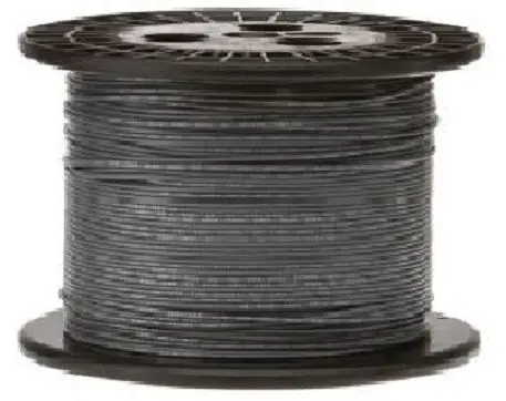 M16878/4-Bhe-8 - Teflon Wire Stranded 18Awg 2000F Gry Unshld Silver Plated Copper 1