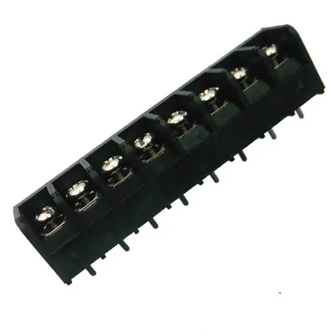 Bc6-P107-08 - Term Block 8P Pcst 1Row #6-32 Tri-Barrier 7.8Mm Barrier Dist. 1