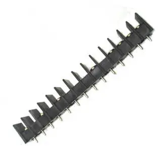 Curtis - Term Block 14P Pcst 1Row 7.8Mm Tri-Barrier #6-32 15.9Mm Wide 1