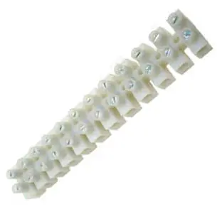 10Eds - Term Block 12P Flex Dual Row 13 Mm 35A/300V 22-10Awg 24Mm Wide 1