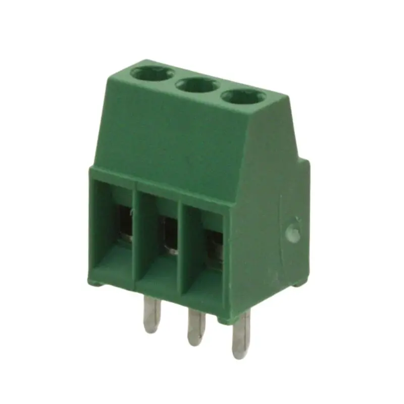 Termb-254003 - Term Block 3P Pcst 2.54Mm 18-30 Awg 6A/125V Grn Side Entry 1