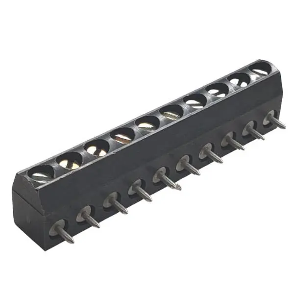 941-Ds/10 - Term Block 10P Pcra Pitch-5.08Mm W-11.4Mm 15A/300V 26-14Awg Gry 1
