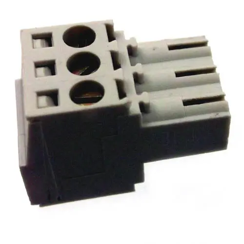 1620460000 - Term Block 3P Fem Plug Ra 3.5Mm 22-14Awg 10A/300V 9.4Mm Wide 1