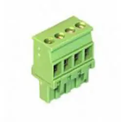 13-2504 - Term Block 4P Fem Plug 5.08Mm 22-12Awg 15A/300V 12Mm Wide 1