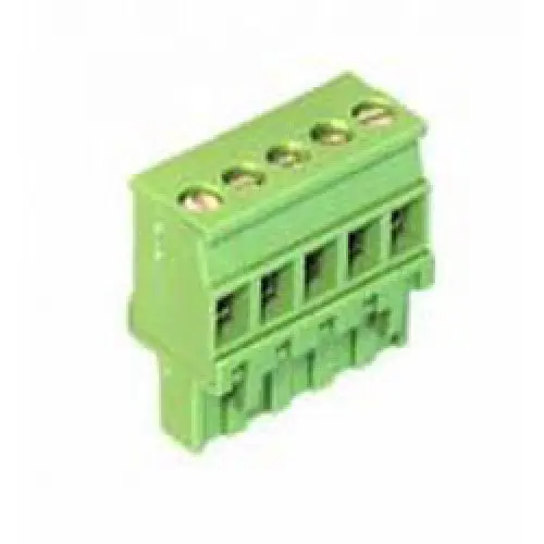 13-2505 - Term Block 5P Fem Plug 5.08Mm 22-12Awg 15A/3V 12Mm Wide 1