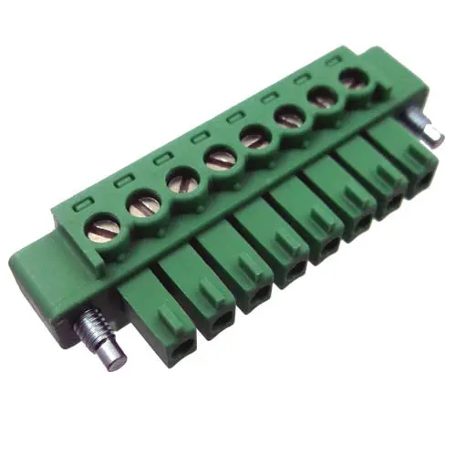 1827761 - Term Block 8P Fem Plug Ra 3.81Mm 30-14Awg 8A/160V W-7.8Mm Screw 1